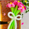 Daisy Balloon Bouquet 10 Stems