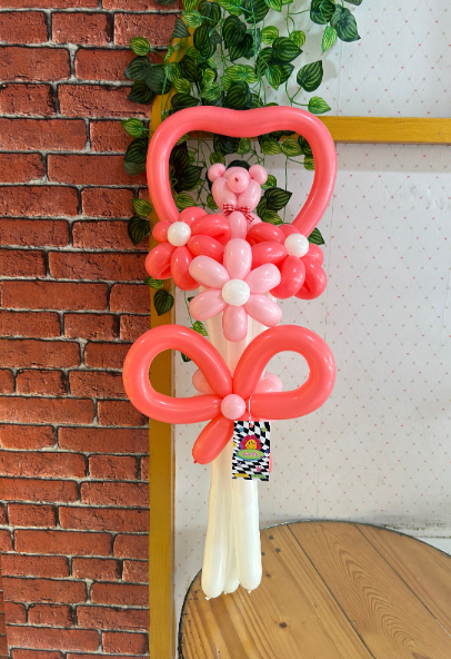 Love Bear Balloon Bouquet 🐻🩷