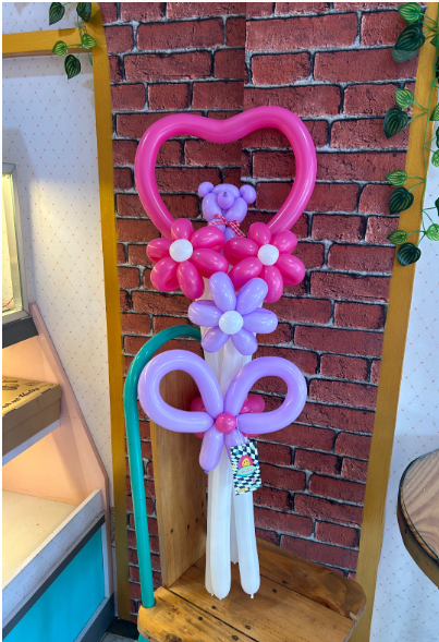 Love Bear Balloon Bouquet 🐻🩷