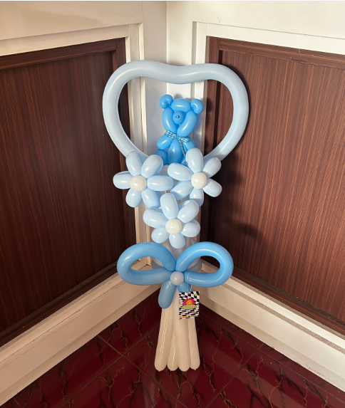 Love Bear Balloon Bouquet 🐻🩷