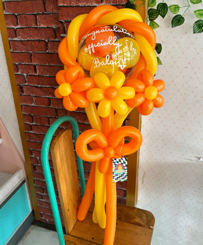 Skyball Balloon Bouquet Full Balloons